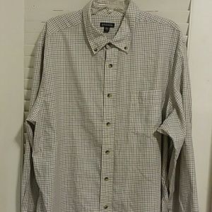 Mens George Dress Shirt Size XXL 50-52